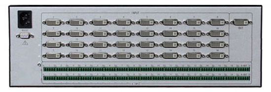 32进1出DVI加音频切换器